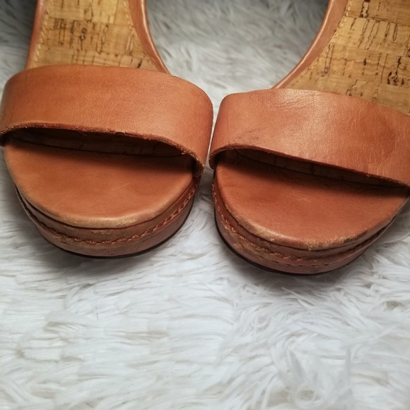 EUC Lauren Ralph Lauren Strappy Sandal Heels 7 - Picture 4 of 7